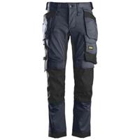 Snickers Workwear 6241 Stretch Werkbroek met holsterzakken blauw/zwart - maat 56