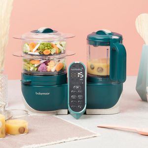 Multifunctionele keukenrobot Nutribaby + van BABYMOOV groen