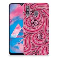 Samsung Galaxy M30 | Hoesje maken | Swirl Pink