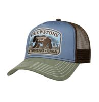 FWS Yellowstone Trucker Pet Blauw Groen