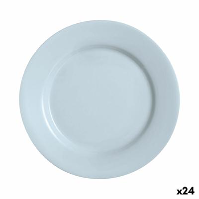 Dinerbord Luminarc Plumi Paradise Azu Blauw Glas Ø 2,24 cm (24 Stuks)