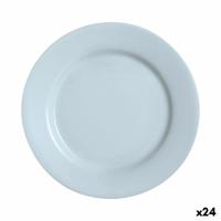 Dinerbord Luminarc Plumi Paradise Azu Blauw Glas Ø 2,24 cm (24 Stuks)
