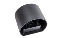 Wandlamp zwart Round 13.6x11.5x10cm 3000K Up en Down 6W 220 lumen dimbaar lichtbundels verstelbaar