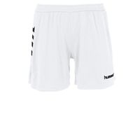 Hummel 120607 Memphis Shorts Ladies - White-Black - S