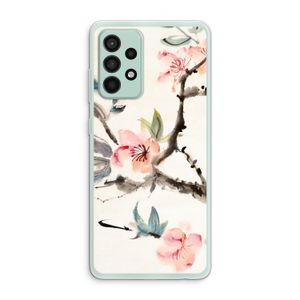 Japanse bloemen: Samsung Galaxy A52s 5G Transparant Hoesje