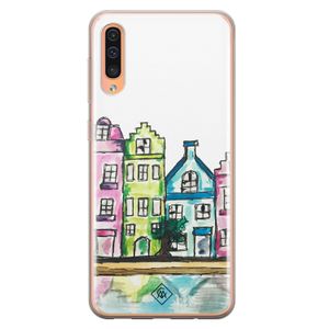 Samsung Galaxy A50/A30s siliconen telefoonhoesje - Amsterdam