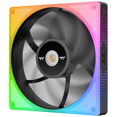 Thermaltake CL-F136-PL14SW-A PC-ventilator Transparant, RGB (b x h x d) 140 x 140 x 25 mm Incl. RGB-verlichtingsbesturing