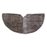 Anna's Collection Kerstboomrok - bruin?- imitatiebond - 90 cm - kerstboomrok