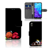 Huawei Y5 (2019) Wallet Case met Pasjes Sports - thumbnail