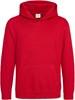 Just Cool JH001K Kids´ Hoodie - Fire Red - 9/11 (L)