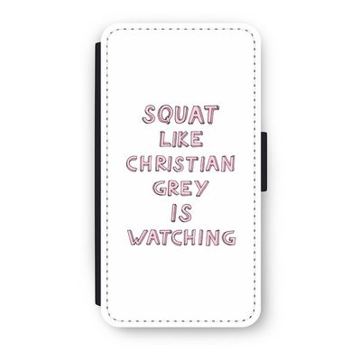 Christian Grey: iPhone X Flip Hoesje