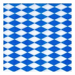 200x Beieren Oktoberfest/bierfeest thema servetten 33 x 33 cm