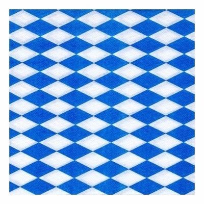 200x Beieren Oktoberfest/bierfeest thema servetten 33 x 33 cm