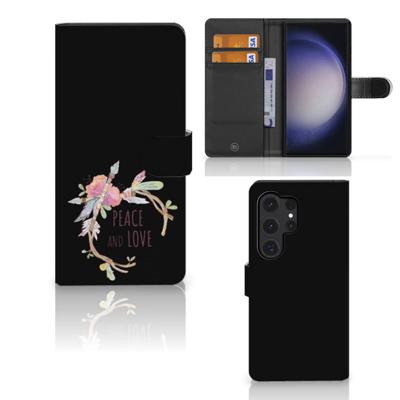 Samsung Galaxy S24 Ultra Leuk Hoesje Boho Text Samsung Galaxy S24 Ultra Leuk Hoesje Boho Text