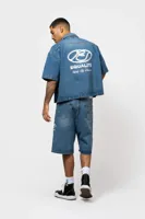 Equalité Arid Boxy Denim Blouse Heren Blauw - Maat XS - Kleur: Blauw | Soccerfanshop