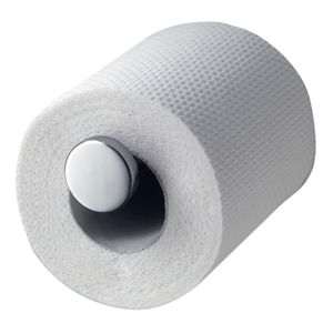 Haceka Kosmos toiletrol houder rond chroom