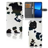 Xiaomi 13 | Telefoonhoesje | Met pasjeshouder | Koeienvlekken