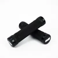 BMX / MTB Ruffian Loc-On Grip handvatten - 130mm - Zwart