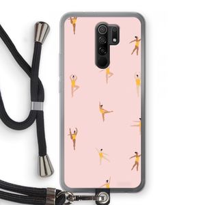 Dans #2: Xiaomi Redmi 9 Transparant Hoesje met koord