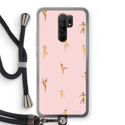 Dans #2: Xiaomi Redmi 9 Transparant Hoesje met koord
