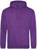 Just Cool JH001 College Hoodie - Purple - 3XL