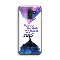 Stars quote: Samsung Galaxy J8 (2018) Transparant Hoesje