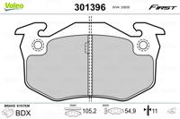 Valeo Remblokset 301396