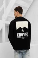 Croyez Maison Fumes Longsleeve T-Shirt Heren Zwart - Maat XS - Kleur: Zwart | Soccerfanshop