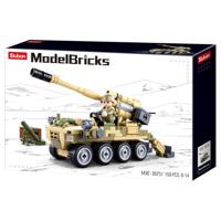 Sluban 8x8 mobiel kanon - 159dlg.