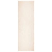 vidaXL Vloerkleed HUARTE laagpolig zacht wasbaar 80x250 cm beige