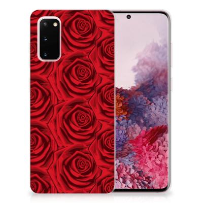Samsung Galaxy S20 | TPU Case | Red Roses