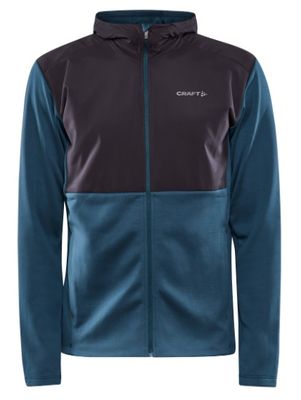 Craft ADV Essence Jersey Hood Jacket pond black heren M