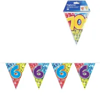 Folat Mini vlaggenlijn blocks 6 jaar, 3mtr.