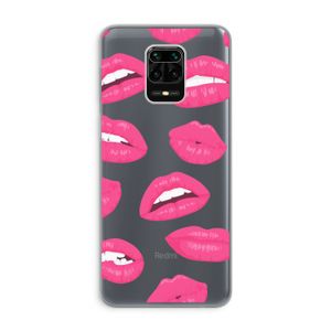 Bite my lip: Xiaomi Redmi Note 9 Pro Transparant Hoesje