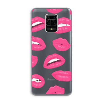 Bite my lip: Xiaomi Redmi Note 9 Pro Transparant Hoesje