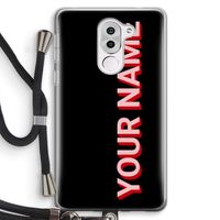Namecase: Honor 6X Transparant Hoesje met koord