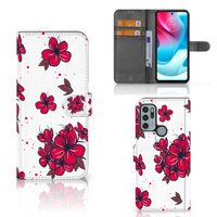 Motorola Moto G60s Hoesje Blossom Red