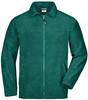 James & Nicholson JN044 Full-Zip Fleece - Dark-Green - M