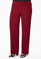 Yoek Broek plissé | Rood | Maat 46/48