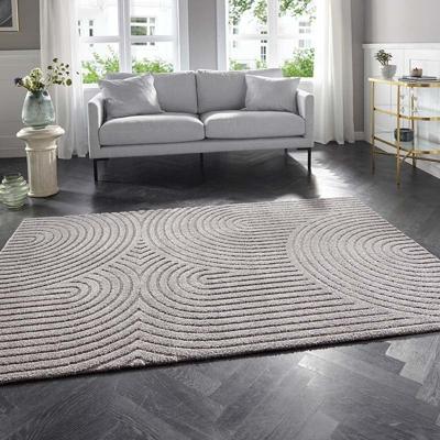 Vloerkleed Panglao Grijs 80x150 Cm Hoogpolig Elle Decoration - Dekbed-Discounter.nl