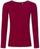 Promodoro XO1565 Women´s Roundneck T-Shirt Long Sleeve - Berry - XS