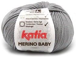 Katia Merino Baby 070 Licht Grijs