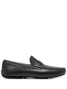 Ferragamo mocassins en cuir - Noir