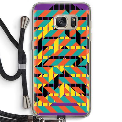 Skew Bee 2: Samsung Galaxy S7 Transparant Hoesje met koord