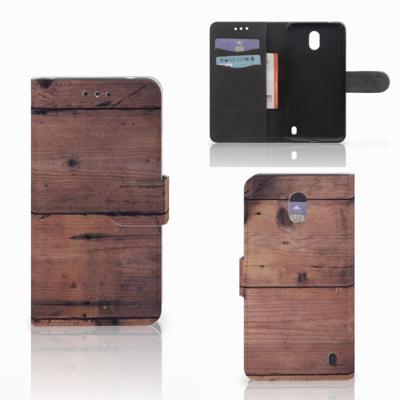 Nokia 2 | Book Style Case | Old Wood