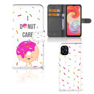 Samsung Galaxy A04e | Book Cover | Donut Roze