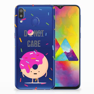 Samsung Galaxy M20 (Power) | Siliconen Case | Donut Roze
