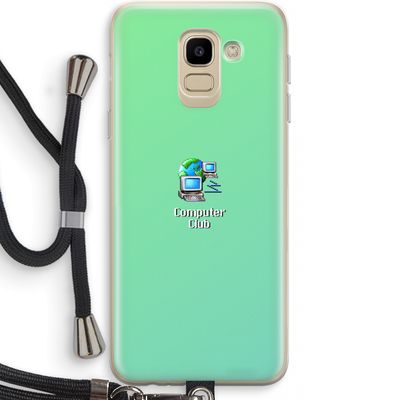 Win98: Samsung Galaxy J6 (2018) Transparant Hoesje met koord