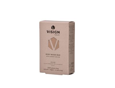 Visign Nature Body wash bar - "het is vijf voor twaalf"