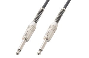 PD Connex Gitaarkabel 6.3mm jack - 6.3mm jack - 3 meter - Zwart